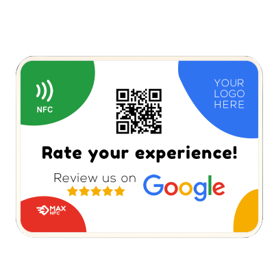 Rate Your Experience Wall plaque